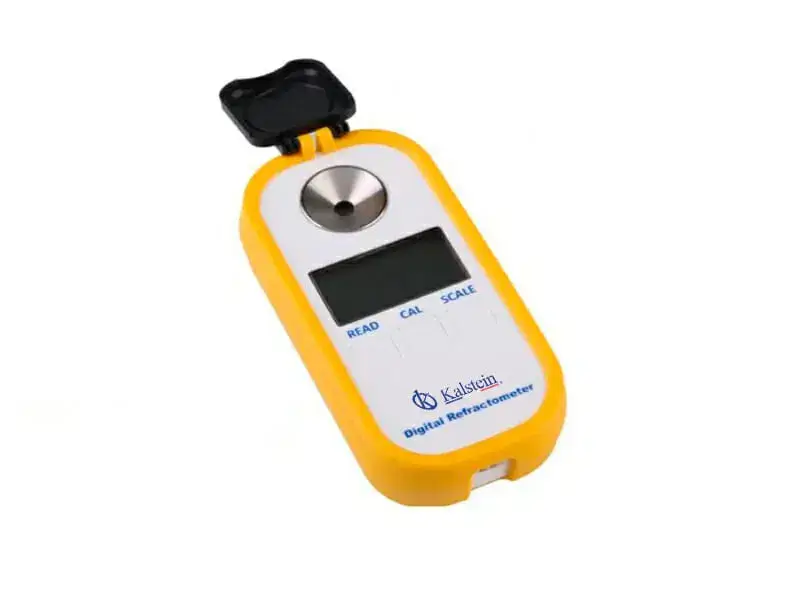 Mantenimiento predictivo y calibración periódica recomendada de refractómetros digitales de salinidad