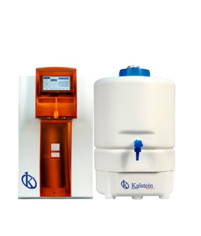 ¿Cómo almacenar el agua del sistema de purificación de agua en el laboratorio?