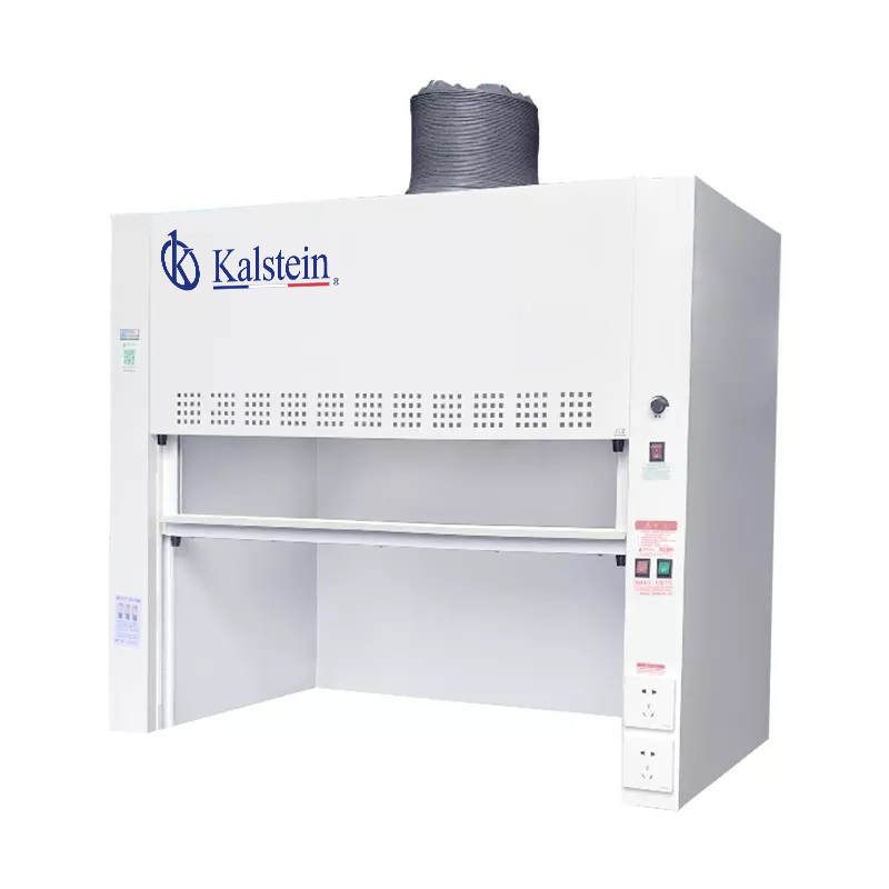 Campana extractora de humos de laboratorio químico básico de acero recubierto de epoxi YR05808 // YR05812 (3D)